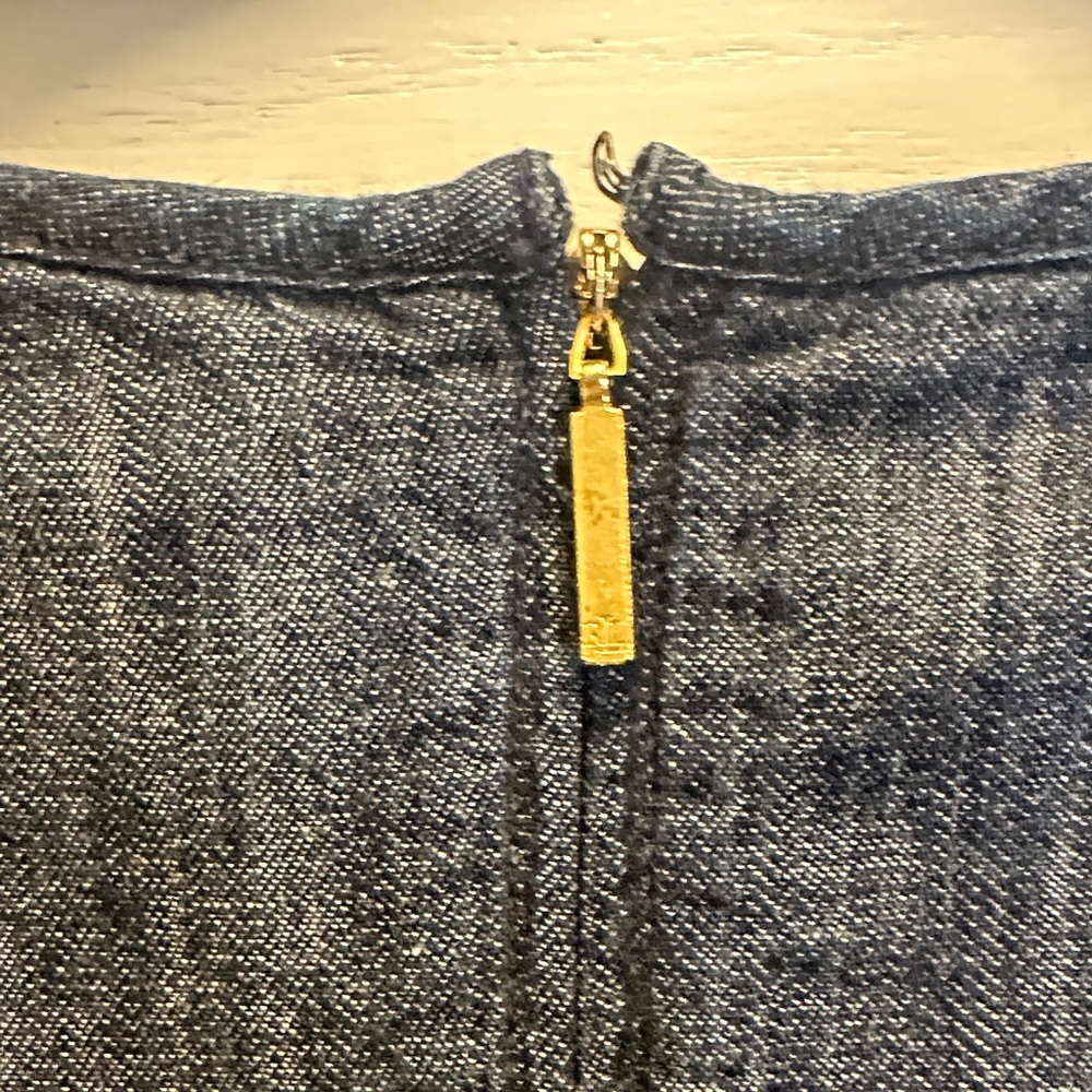 Lauren Ralph Lauren Women's Large Denim Blouse - Picture 7 of 7